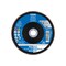 Pferd 7" x 7/8" A.H. POLIFAN Flap Disc - A-COOL SG INOX+ALU, Aluminum oxide, 80 Grit, Flat 62371 - alternate 2